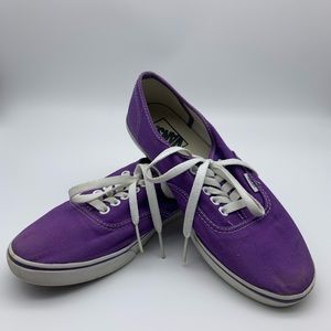 Women's Purple Vans. Size 8.5.